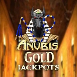 Anubis Gold Jackpots online game logo by Inspired Gaming on spellwin.eu.com