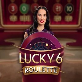 Official Live Casino logo: Lucky 6 Roulette by Pragmatic Play at Spellwin Casino