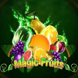 Magic Fruits Deluxe logo by Wazdan at Spellwin Casino