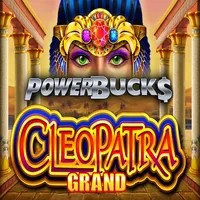 Powerbucks Cleopatra Grand online game logo by IGT on spellwin.eu.com
