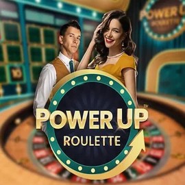 PowerUP Roulette online game logo by Pragmatic Play on spellwin.eu.com