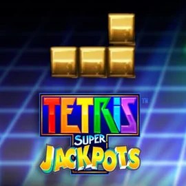 Tetris Super Jackpots logo – Jackpots by WMS at Spellwin Casino