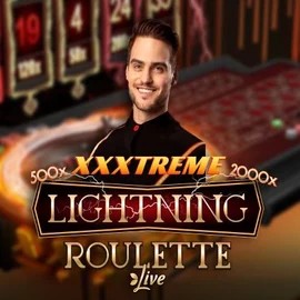 XXXtreme Lightning Roulette slot visual from Evolution available on spellwin.eu.com
